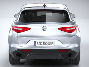 Alfa Romeo Stelvio 2023 3D 模型
