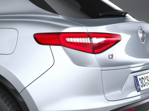 Alfa Romeo Stelvio 2023 3D 模型