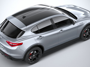 Alfa Romeo Stelvio 2023 3D 模型