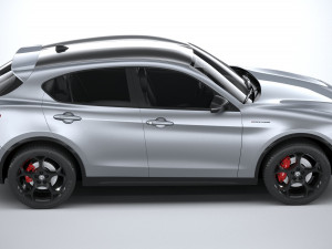 Alfa Romeo Stelvio 2023 3D 模型