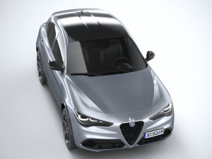 Alfa Romeo Stelvio 2023 3D 模型