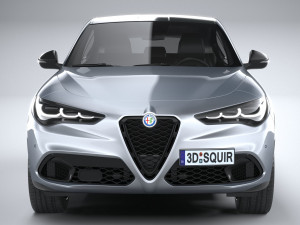 Alfa Romeo Stelvio 2023 3D 模型