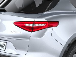 Alfa Romeo Stelvio 2023 3D 模型