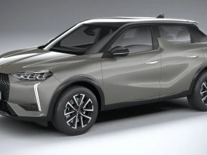 DS3 2023 Modello 3D