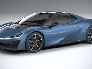 GAC AION Hyper SSR 2024 Modèle 3D