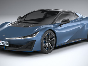 GAC AION Hyper SSR 2024 3D 模型