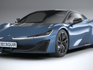 GAC AION Hyper SSR 2024 3D 模型