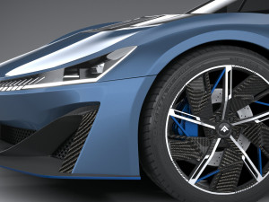 GAC AION Hyper SSR 2024 3D 模型