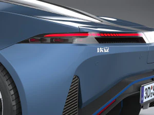 GAC AION Hyper SSR 2024 3D Model