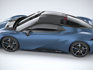 GAC AION Hyper SSR 2024 3D 模型