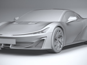 GAC AION Hyper SSR 2024 3D 模型