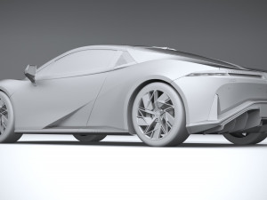 GAC AION Hyper SSR 2024 3D 模型