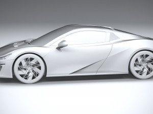 GAC AION Hyper SSR 2024 3D 模型