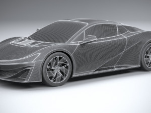 GAC AION Hyper SSR 2024 3D 模型
