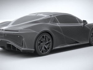 GAC AION Hyper SSR 2024 3D 模型