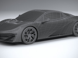 GAC AION Hyper SSR 2024 3D 模型