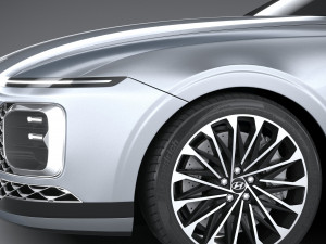 Hyundai Grandeur 2023 Modello 3D