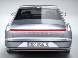Hyundai Grandeur 2023 Modello 3D