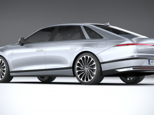 Hyundai Grandeur 2023 Modello 3D