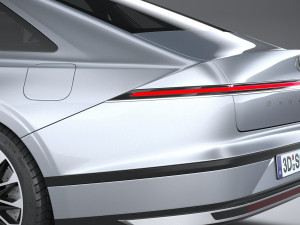 Hyundai Grandeur 2023 Modello 3D