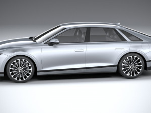 Hyundai Grandeur 2023 Modello 3D