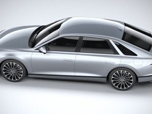 Hyundai Grandeur 2023 Modello 3D