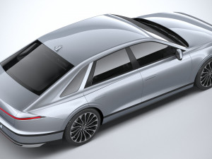 Hyundai Grandeur 2023 Modello 3D