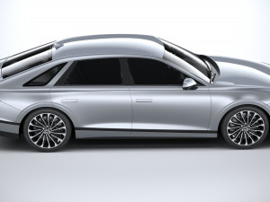 Hyundai Grandeur 2023 Modello 3D