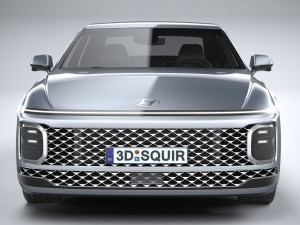 Hyundai Grandeur 2023 Modello 3D