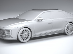 Hyundai Grandeur 2023 Modello 3D