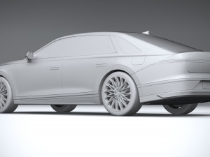 Hyundai Grandeur 2023 Modello 3D