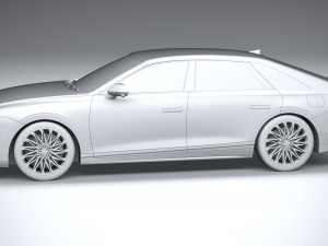 Hyundai Grandeur 2023 Modello 3D