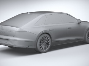 Hyundai Grandeur 2023 Modello 3D