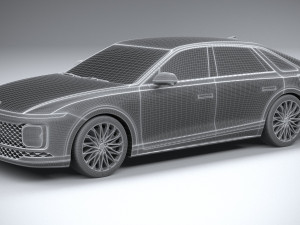 Hyundai Grandeur 2023 Modello 3D