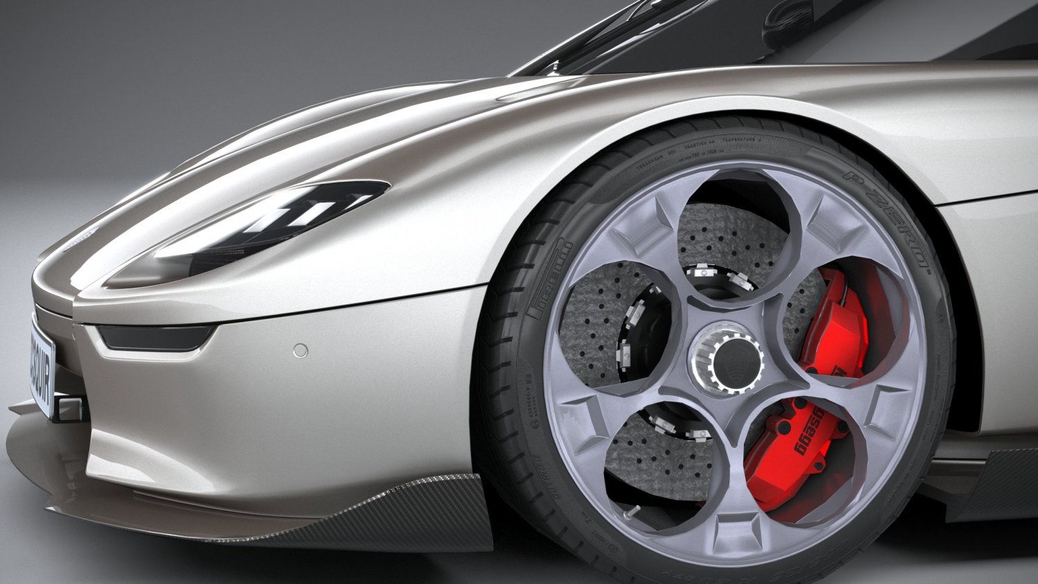 Silver CC cufflinks - Koenigsegg Gear
