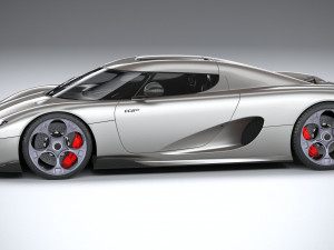 Koenigsegg CC850 2023 LowPoly Modelo 3D