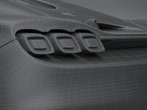 Koenigsegg CC850 2023 LowPoly 3D Model