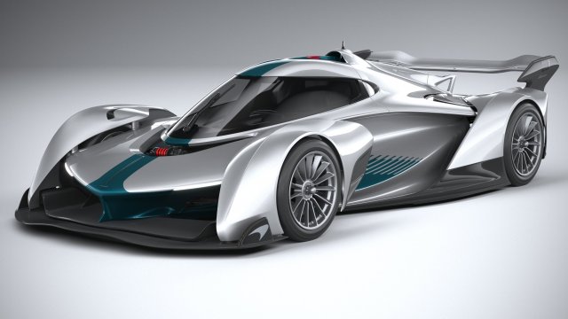 McLaren Solus GT 2023 3D Model .c4d .max .obj .3ds .fbx .stl .blend 