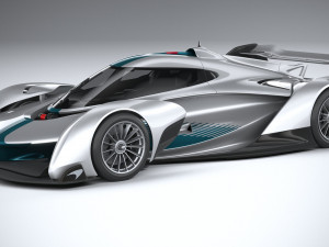 McLaren Solus GT 2023 3D Model