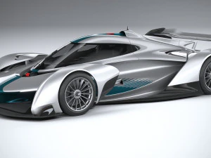 McLaren Solus GT 2023 3D Model