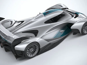 McLaren Solus GT 2023 3D Model