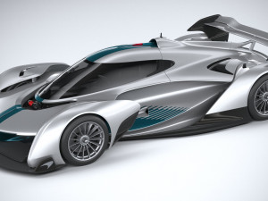 McLaren Solus GT 2023 3D Model