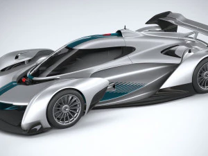 McLaren Solus GT 2023 3D Model