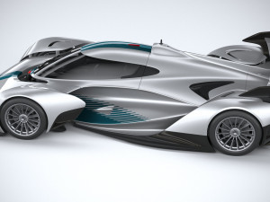 McLaren Solus GT 2023 3D Model