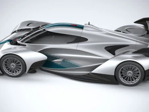 McLaren Solus GT 2023 3D Model