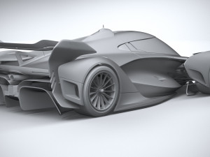 McLaren Solus GT 2023 3D Model