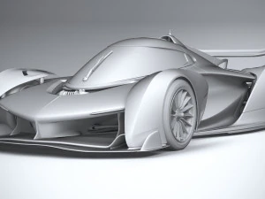 McLaren Solus GT 2023 3D Model