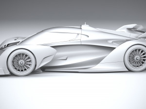 McLaren Solus GT 2023 3D Model