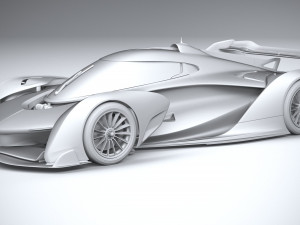 McLaren Solus GT 2023 3D Model