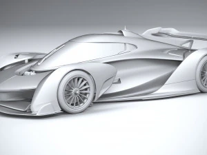 McLaren Solus GT 2023 3D Model